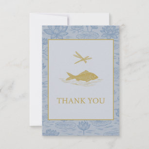 De Remerciements carte chinoiserie