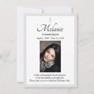 De Remerciements Carte commémorative