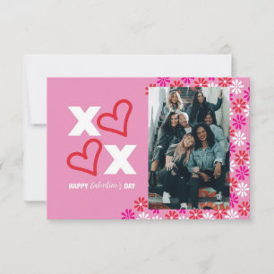 De Remerciements Carte Cute XOXO Galentine's Day