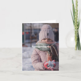 DE REMERCIEMENTS CARTE D'AMITIÉ FROID