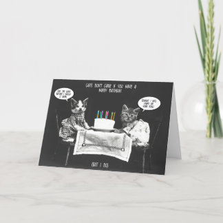 De Remerciements Carte d'Amoureux des chats amusant