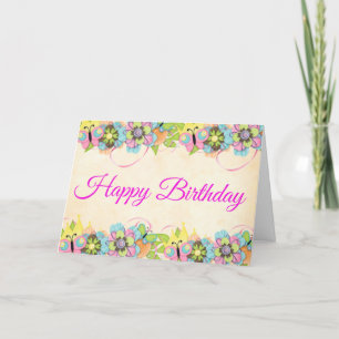 De Remerciements Carte d'anniversaire