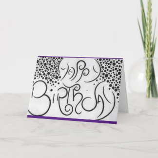 De Remerciements Carte d'anniversaire