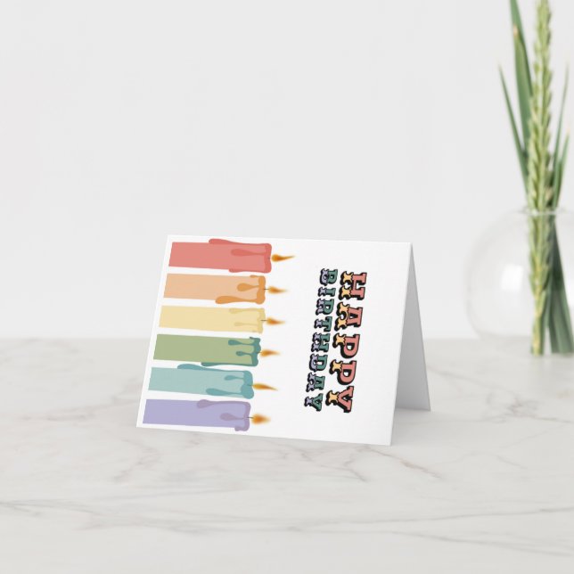 De Remerciements Carte d'anniversaire (Devant)