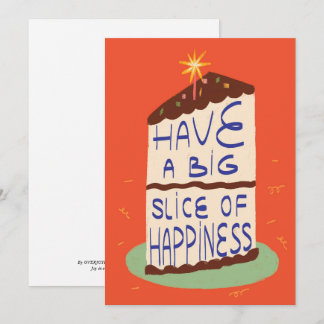 De Remerciements Carte d'anniversaire amusante et joyeuse