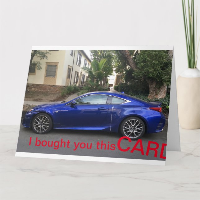 De Remerciements Carte d'anniversaire Lexus Birdwatcher 2020 (Devant)