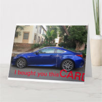 Carte d'anniversaire Lexus Birdwatcher 2020