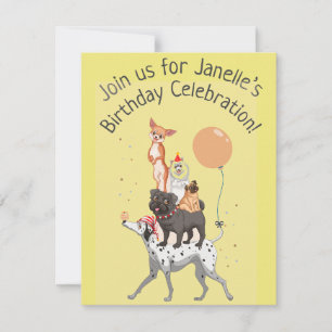 De Remerciements Carte d'anniversaire plate