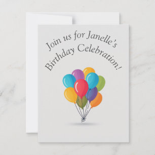 De Remerciements Carte d'anniversaire plate
