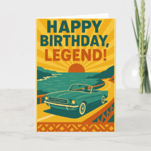 De Remerciements carte d'anniversaire pliée