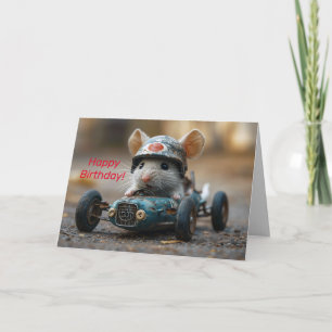 DE REMERCIEMENTS CARTE D'ANNIVERSAIRE SCOOTER