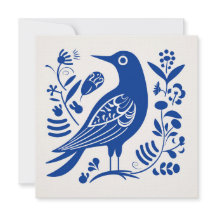 Carte d'art populaire scandinave