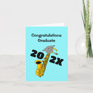 De Remerciements Carte d'inscription Saxophone 2022