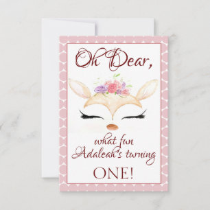 De Remerciements carte d'invitation en'Dear'ing