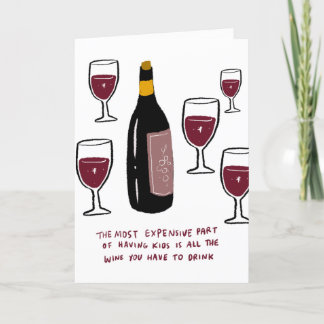 De Remerciements Carte Fête des Mères amusante | Tout Le Vin