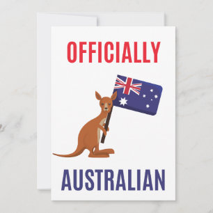 De Remerciements Carte fière nouvelle citoyenne australienne – Cade
