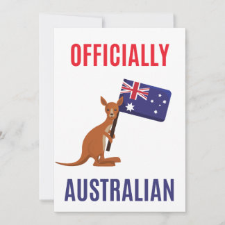De Remerciements Carte fière nouvelle citoyenne australienne – Cade