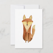 Carte Fox Flat Note, Vide