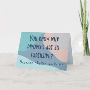 De Remerciements Carte Joyeuse du jour du divorce
