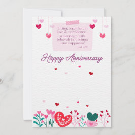 De Remerciements Carte JW Happy Anniversaire