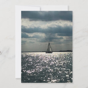 De Remerciements Carte photo du bateau à voile Lake Erie
