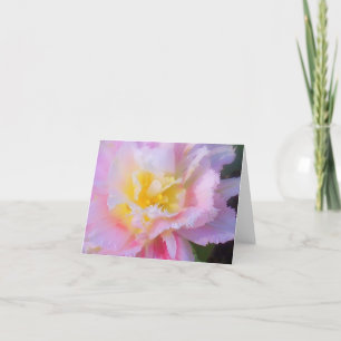 De Remerciements Carte photo florale