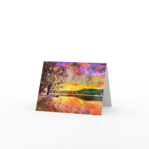 Carte pour notes du lac Sacandaga