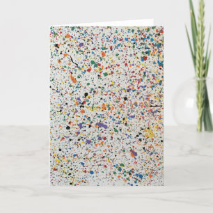 DE REMERCIEMENTS CARTE POUR NOTES INCORPORÉ - CONFETTI BLANC