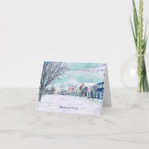 Carte pour notes Mackinaw CIty