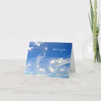 De Remerciements carte pour notes photo 'Atmosphere 2'