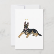 Carte Rainbow Chien Sympathy Card