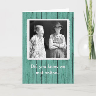 De Remerciements Carte Rencontrée en ligne...Anniversaire