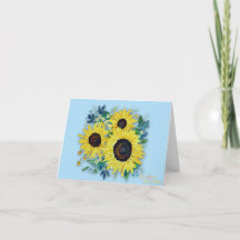 Carte Sky Blue "Sunny Day"