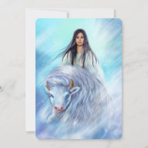 Carte White Buffalo Calf Woman