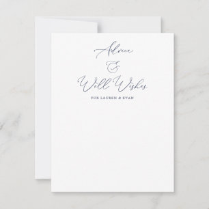 De Remerciements Conseils et voeux pour la carte Mariage Couple