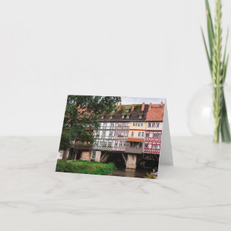 De Remerciements Erfurt Carte pour notes