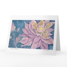 Fleur surnaturelle - Carte