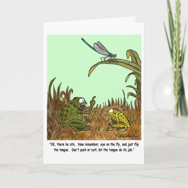 De Remerciements FROGS et carte DRAGONFLY (Devant)