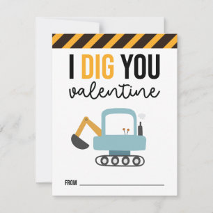 De Remerciements Je vous ai creusé les enfants Construction carte V