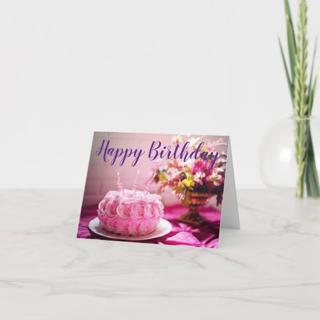 De Remerciements Jolie carte d'anniversaire (Devant)