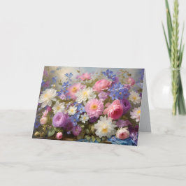 DE REMERCIEMENTS JOLIMENT FLORALE - CARTE TOUTE OCCASION BLANCHE