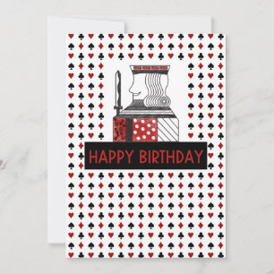 De Remerciements Jouer carte JACK carte d'anniversaire