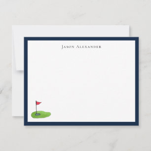 De Remerciements Les golfeurs personnalisent la carte