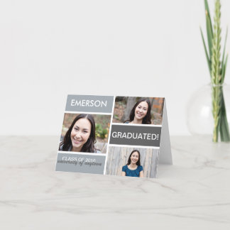 De Remerciements L'obtention du diplôme bloque le carte pour notes