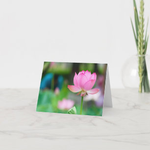 De Remerciements Lotus All Occasion Carte pour notes