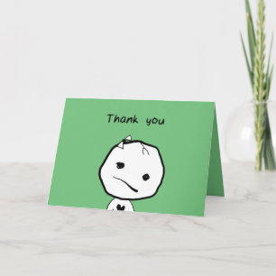 De Remerciements Merci... Pour Faciliter La Laisser Carte