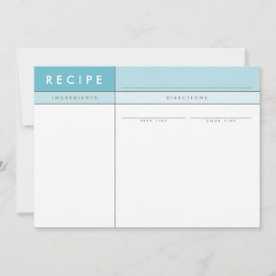 De Remerciements MODERNE CARTE RECEPE organisateur bold minimaliste