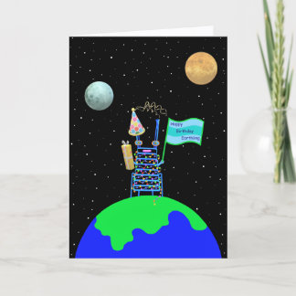 De Remerciements Nouvelle carte d'anniversaire Alien 1 Jo Images