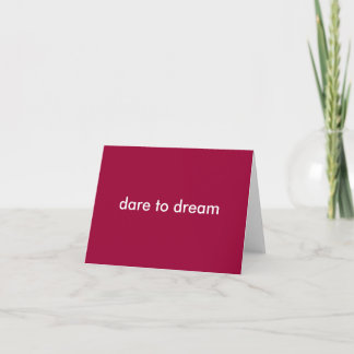 De Remerciements oser rêver carte pour notes
