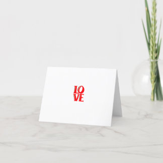 De Remerciements Philadelphia LOVE Carte pour notes
